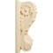 Ekena Millwork 4 1/4"W x 2 1/2"D x 5 1/2"H Medium Acanthus Block w/ Backplate Wood Corbel, Maple CORW04X03X06ABMA - alternate 2